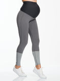 KIM light grey marle maternity activewear leggings